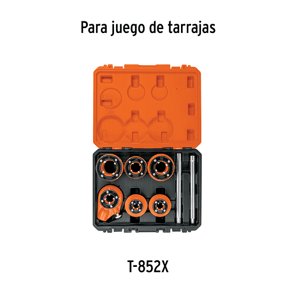 DADO PARA TARRAJA EN ACERO NODULAR MEDIDA 3/4” TRUPER 4