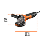 AMOLADORA ANGULAR 4 1/2” ERGO PRO 800W 220V TRUPER 1