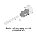 CINCEL PUNTA PARA DEMOLEDOR HEX 52cm TRUPER 2