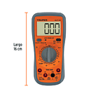MULTIMETRO USO GENERAL 20A 750V MUT-39 TRUPER 1
