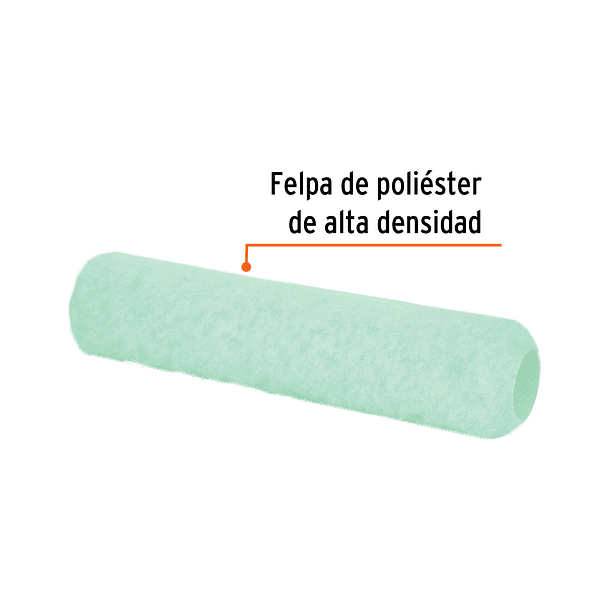REPUESTO FELPA 5/8” PARA RODILLOS 12” 30cm TRUPER 2