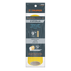 REPUESTOP ESPONJA 9” 23cm LISAS Y POCO RUGOSAS TRUPER 4