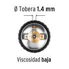 PISTOLA VASO PLASTICO 600ml 25-36 PSI PIPI-440X TRUPER 3