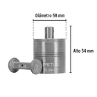 PLOMADA METALICA CON CENTRO 675g PRETUL 1
