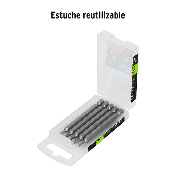 ESTUCHE 5 PUNTAS DE CRUZ PH0 LARGO 3