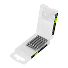 ESTUCHE 5 PUNTAS POZIDRIV LARGO 2” 50mm PUNTA PZ1 TRUPER 1