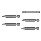 ESTUCHE 5 PUNTAS POZIDRIV LARGO 2” 50mm PUNTA PZ2 TRUPER 2