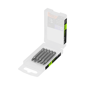 ESTUCHE 5 PUNTAS POZIDRIV LARGO 2” PUNTAS COMBINADAS TRUPER