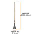 ROMPEDOR PARA RAICES HIELO MANGO MADERA HOJA 18cm TRUPER 1