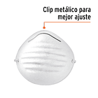 MASCARILLA PARA POLVO DESECHABLE BLISTER 10 PIEZAS TRUPER 2