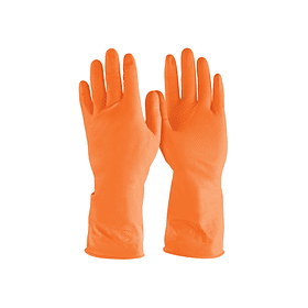 GUANTES DE LATEX NARANJA TALLA M TRUPER