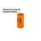 SIERRA COPA BIMETALICA GUIA 3/8” DIAMETRO 1 1/8” TRUPER 2