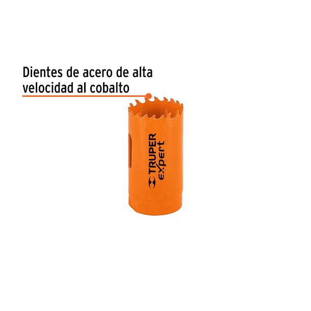 SIERRA COPA BIMETALICA GUIA 3/8” DIAMETRO 1 3/16” TRUPER 2