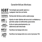 SOLDADORA INVERSORA 160 VOLTAJE 220V 2 FASES TRUPER 4