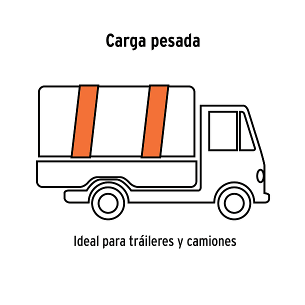 SUJETADOR CON RATCHET CARGA MAXIMA 7,500kg TRUPER 3