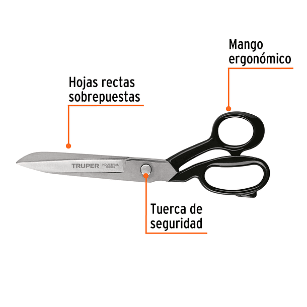 TIJERA INDUSTRIALES LARGO 11” 28cm TRUPER 2