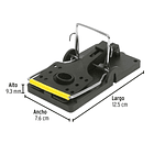 TRAMPA DE PLASTICO PARA RATON 5” 12.5cm PRETUL 1