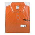 POLO POLIESTER PARA DAMA COLOR NARANJA TALLA M TRUPER 4
