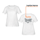 POLO ALGODON COLOR BLANCO PARA DAMA TALLA G TRUPER 2