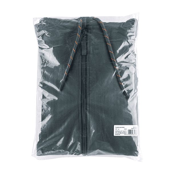 POLERA ALGODON PARA DAMA GRIS TALLA G TRUPER 4