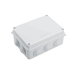 CAJA DE PASO O DERIVACION HERMETICO DE PVC 150X110X70 CON CONO 1