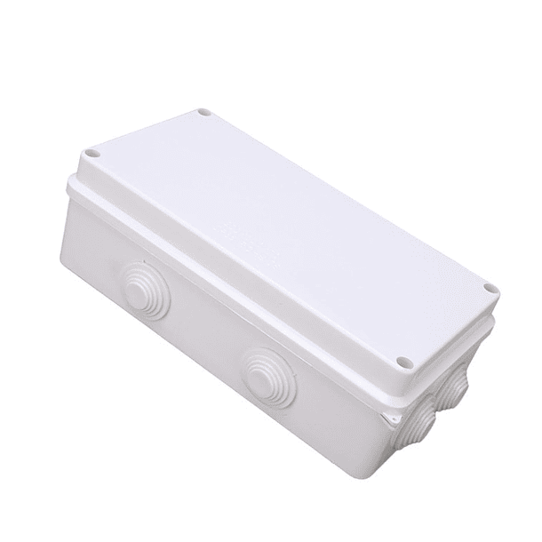 CAJA DE PASO O DERIVACION HERMETICO DE PVC 200X100X70 CON CONO 2