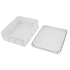 CAJA DE PASO O DERIVACION HERMETICO DE PVC 300X250X120 CON CONO 2