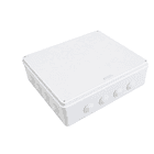 CAJA DE PASO O DERIVACION HERMETICO DE PVC 400X350X120 CON CONO 1