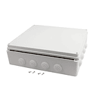 CAJA DE PASO O DERIVACION HERMETICO DE PVC 400X350X120 CON CONO 2