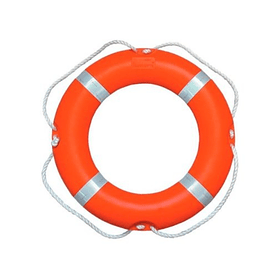 SALVAVIDAS FLOTADOR CIRCULAR DE EMERGENCIA DE 70CM PESADO