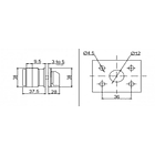 INTERRUPTOR O SELECTOR ROTATIVO 3 PASOS, 1 POLOS, 16 AMP 2