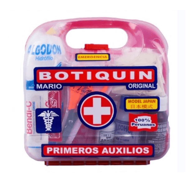 CAJA DE PRIMEROS AUXILIOS PEQUEÑO MEDIDA 23X24X9CM 