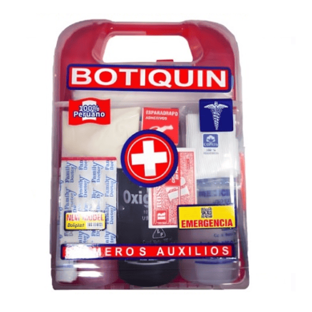 CAJA DE PRIMEROS AUXILIOS GRANDE MEDIDA 32X20X10 