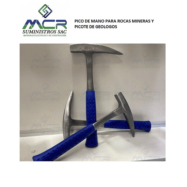 PICOTA DE GEOLOGO DE 22 ONZAS O 616 GRAMOS IMPORTADA 2