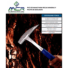 PICOTA DE GEOLOGO DE 22 ONZAS O 616 GRAMOS IMPORTADA 3