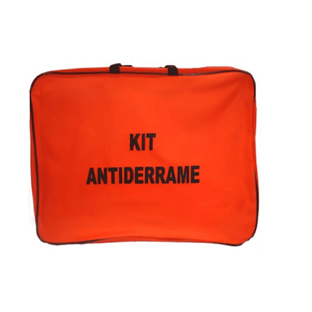 MALETIN KIT ANTIDERRAME NARANJA MEDIANO MEDIDA 40X50 CM 