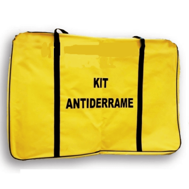 MALETIN KIT ANTIDERRAME AMARILLO GRANDE MEDIDA 60X80 CM 