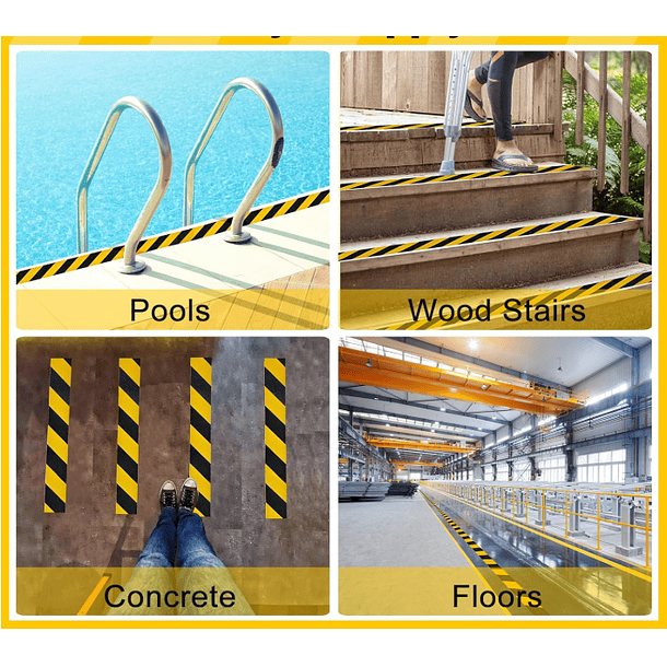 CINTA ANTIDESLIZANTE DE ALTO TRANSITO ULTRARESISTENTE DE 2