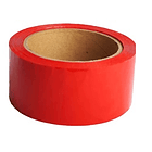 CINTA DELIMITADORA O SEÑALIZADORA INDUSTRIAL DE 5CM ANCHO X 33MTS ROJO 1