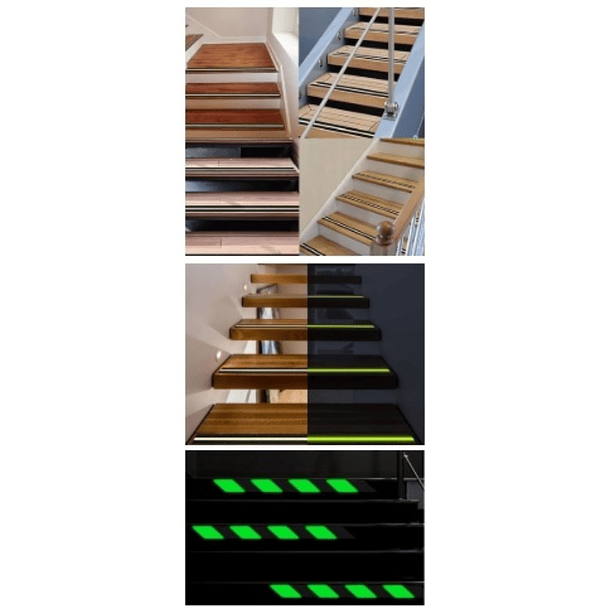 CINTA ANTIDESLIZANTE DE ALTO TRANSITO FOTOLUMINISCETE DE 2