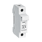 PROTECTOR DE FUSIBLE O PORTAFUSIBLE CILINDRICOS 1P PARA FUSIBLES 10X38MM HASTA 32 AMP 1