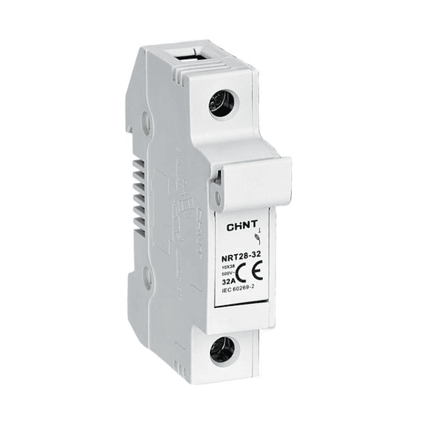 PROTECTOR DE FUSIBLE O PORTAFUSIBLE CILINDRICOS 1P PARA FUSIBLES 10X38MM HASTA 32 AMP 1