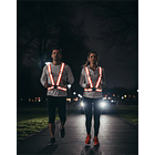 CRUCETA O CHALECO TIPO CRUCETA REFLECTIVO DE ALTA CALIDAD NARANJA  2