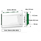 TABLERO TAPA BLANCA + JUEGO DE INTERRUPTORES DE PROTECCION PARA EL HOGAR SCHNEIDER ELECTRIC. 3