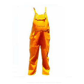PANTALON INDSUSTRIAL CON REFUERZO PARA SOLDADOR DE CUERO. TIPO OVEROL (TALLA XL)