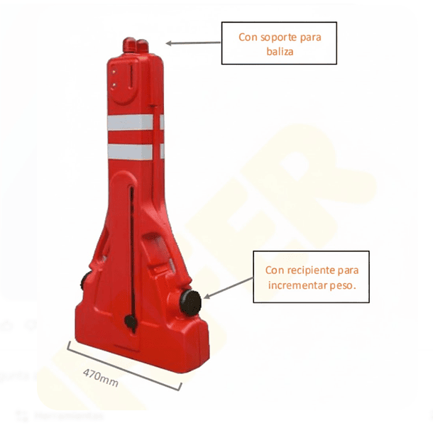 BARRERA PLEGABLE, EXPANDIBLE HASTA 2.30MTS. 3