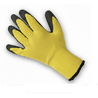 GUANTES ANTICORTES PARA TRABAJO SUPER FLEX, AMARILLO Y NEGRO (PRECIO POR DOCENA) 2