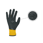GUANTES ANTICORTES PARA TRABAJO SUPER FLEX, AMARILLO Y NEGRO (PRECIO POR DOCENA) 4
