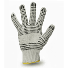 GUANTE DE HILO C/PTOS PALMA Y DORSO (PRECIO X DOCENA). 2
