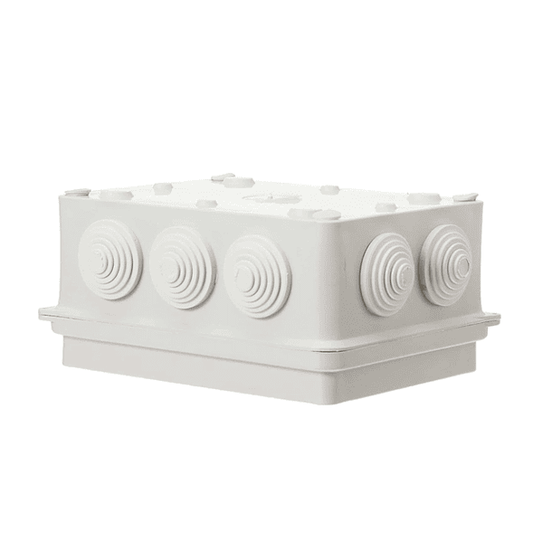 CAJA DE PASO O DERIVACION HERMETICO DE PVC 150X110X70 CON CONO 3